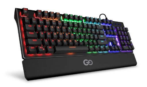 Obrázek CONNECT IT Klávesnice GG, herní klávesnice, mechanická, drátová, CZ/SK, Černá