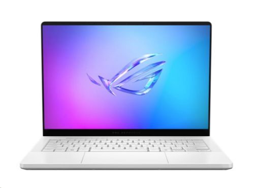 Obrázek ASUS NTB ROG Zephyrus G14 (GA403WP-NEBULA016X), AI9-HX370, 14" 2880 x 1800, 32GB, 1TB SSD, RTX 5070, W11 Pro, White