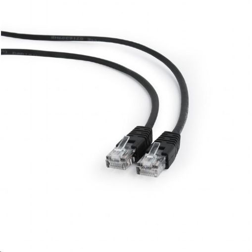 Obrázek GEMBIRD kabel patchcord Cat5e UTP 0,25m, černý