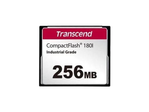 Obrázek TRANSCEND CompactFlash Card CF180I, 256MB, SLC mode WD-15, Wide Temp.