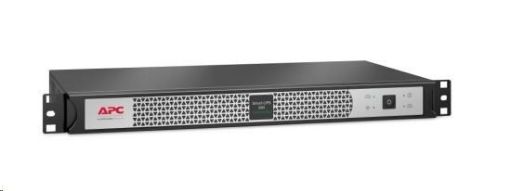 Obrázek APC Smart-UPS C Li-ion Short Depth 500VA, 230V with Network Card (400W), 1U, hlouba 23.2 cm - AP9640