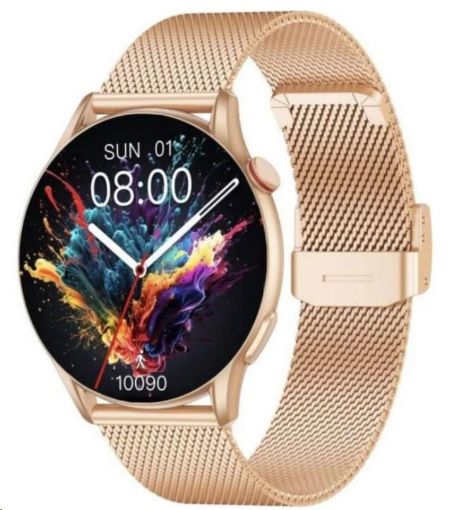 Obrázek WG - Chytré hodinky WG AirFlex 2 Elegance, dámské, 2x řemínek, zlatá