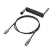Obrázek HyperX USB-C Coiled Cable Gray - Příslušenství ke klávesnici