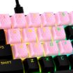 Obrázek HyperX PNK Rubber Gaming Accessory Kit-US - Příslušenství ke klávesnici
