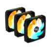 Obrázek GIGABYTE ventilátor EZ CHAIN FAN 3-PACK, 3x120mm, černá