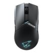 Obrázek GIGABYTE Herní myš Aorus M6, Bezdrátová 2.4GHz, USB-C, černá