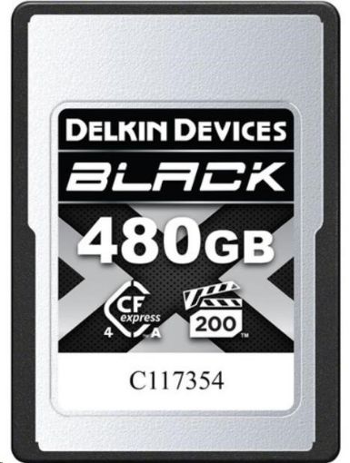 Obrázek Delkin CFexpress 4.0 BLACK, VGP200, R1830/W1710 (Type A | 4.0) 480GB