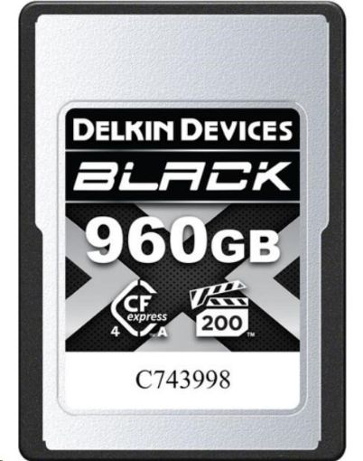 Obrázek Delkin CFexpress 4.0 BLACK, VGP200, R1830/W1740 (Type A | 4.0) 960GB