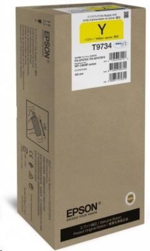 Obrázek EPSON Ink bar WorkForce Pro WF-C869R Yellow XL Ink Supply Unit 192,4 ml (22.500)