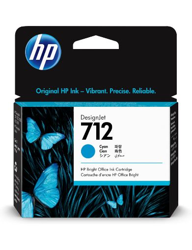 Obrázek HP 712 29-ml Cyan DesignJet Ink Cartridge