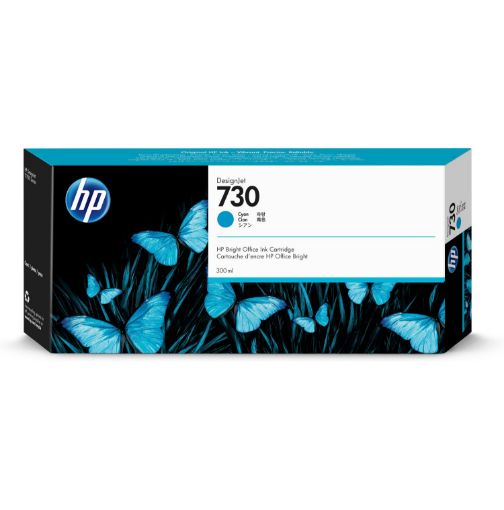 Obrázek HP 730 300-ml Cyan Ink Cartridge