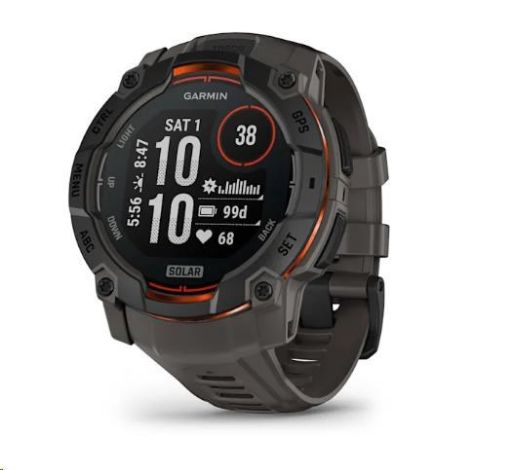 Obrázek Garmin Instinct 3 50mm SOLAR Black Charcoal, EU