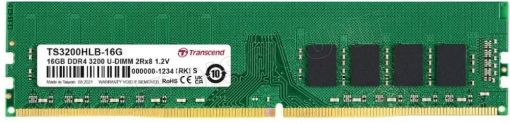 Obrázek TRANSCEND DIMM DDR4 16GB 3200MHz 2Rx8 1Gx8 CL22 1.2V