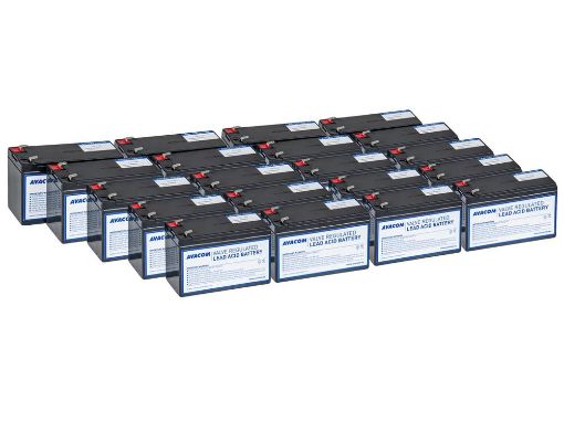 Obrázek Fortron Tower Battery Bank, BB-240/09T, CSB 12V/9AH*20pcs