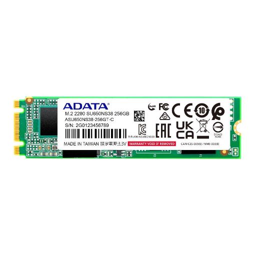 Obrázek ADATA SSD 256GB SU650NS38 PCIe Gen3x4 M.2 2280 (R:xx/W:xx MB/s)