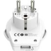Obrázek SKROSS cestovní adaptér Europe USB pro cizince v ČR, USB-A, 12W, typ E/F