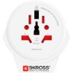 Obrázek SKROSS cestovní adaptér Europe USB pro cizince v ČR, USB-A, 12W, typ E/F