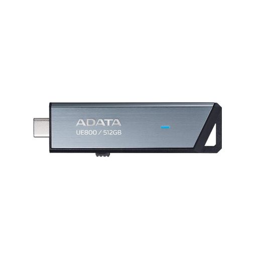 Obrázek ADATA Flash Disk 512GB UE800, USB 3.2 USB-C, Elite drive, šedá