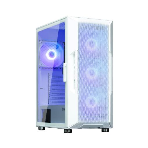 Obrázek ZALMAN case I3 NEO, Mid Tower, ATX, 2xUSB 3.0, 1xUSB 2.0, 4x 120mm ARGB Fan, bílá
