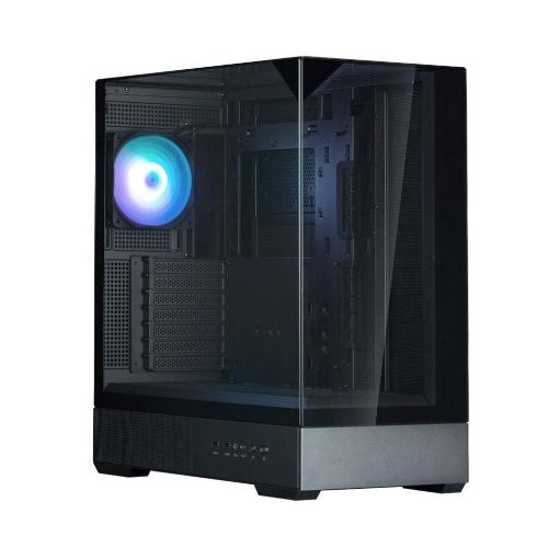 Obrázek ZALMAN case P40 Prism, Mid Tower, ATX, 2xUSB 3.0, 1xUSB-C, 1x 120mm ARGB Fan, černá