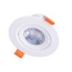 Obrázek Solight LED podhledové světlo bodové, 5W, 400lm, 3000K, kulaté,  bílé