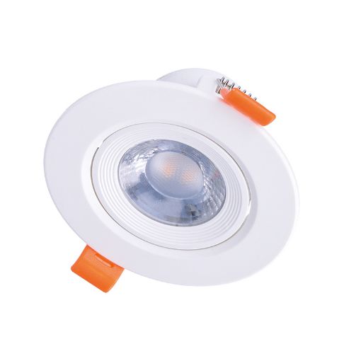 Obrázek Solight LED podhledové světlo bodové, 5W, 400lm, 3000K, kulaté,  bílé