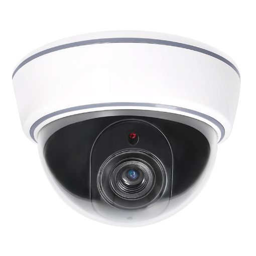 Obrázek Solight maketa bezpečnostní kamery, na strop, LED dioda, 3 x AA