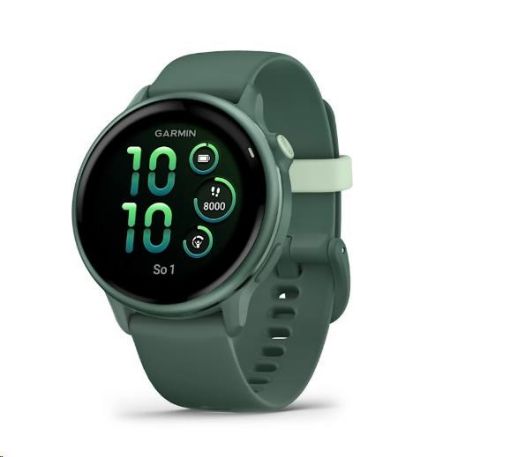 Obrázek Garmin vívoactive® 6 Metallic Jasper Green / řemínek Jasper Green