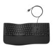 Obrázek HP 480 Comfort Wired Keyboard - drátová ergonomická klávesnice CZ/SK