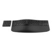 Obrázek HP 960 Black Ergonomic Wireless Keyboard - bezdrátová ergonomická klávesnice CZ/SK