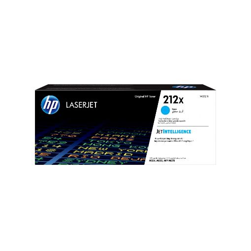Obrázek HP 212X High Yield Cyan Original LaserJet Toner Cartridge (10,000 pages)