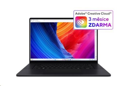 Obrázek ASUS NTB ProArt P16 (H7606WP-OLED012X), AI 9 HX 370, 16" 4K OLED, 64GB, 2TB SSD, Radeon+RTX 5070, W11 Pro, Nano Black