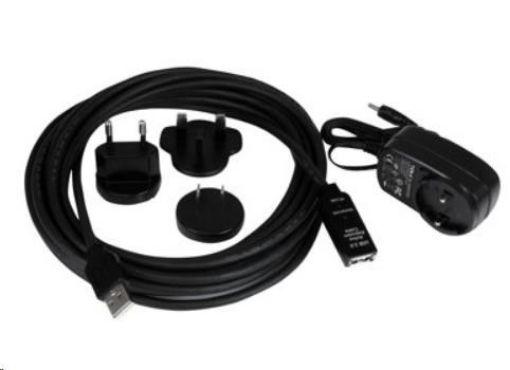 Obrázek Yealink USB2-EXT-10M s napájecím adaptérem