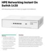 Obrázek HPE Networking Instant On Switch 5p Gigabit 1430  R8R44A