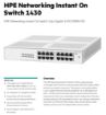 Obrázek HPE Networking Instant On Switch 16p Gigabit 1430 (R8R47A)