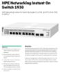 Obrázek HPE Networking Instant On Switch 8p Gigabit CL4 PoE 2p SFP 124W 1930 (JL681)