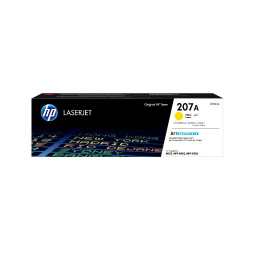 Obrázek HP 207A Yellow LaserJet Toner Cartridge (1,250 pages)