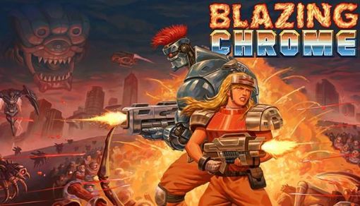 Obrázek Blazing Chrome (PC) klíč Steam