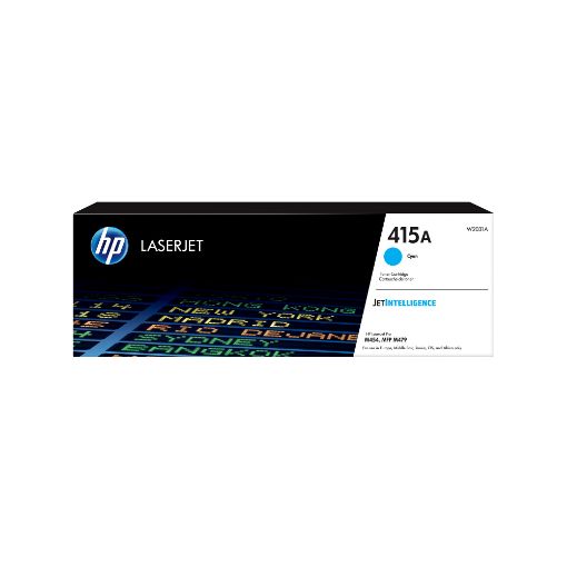 Obrázek HP 415A Cyan LaserJet Toner Cartridge (2,100 pages)