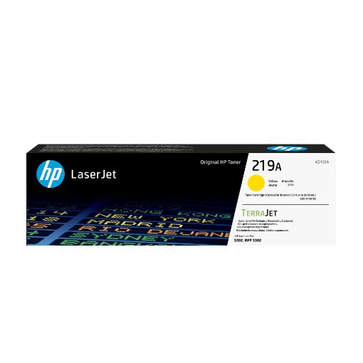 Obrázek HP 219A Yellow Original LaserJet Toner Cartridge (1,200 pages)