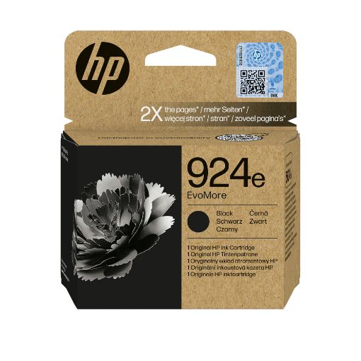 Obrázek HP 924e EvoMore Black Original Ink Cartridge (1,000 pages)