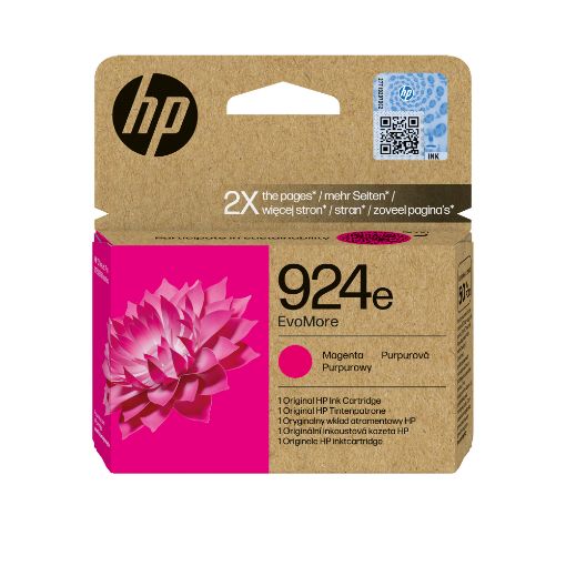 Obrázek HP 924e EvoMore Magenta Original Ink Cartridge (800 pages)