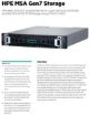 Obrázek HPE MSA 2070 SFF 2x10/25GbE iSCSI 4-port Cntrl 12x1.92TB SSD 4x10Gb iSCSI XCVR 23TB Storage Array Smart Choice