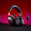 Obrázek HyperX Cloud III S Wireless Black-Red Gaming Headset