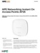 Obrázek Aruba Instant On AP25 Indoor Access Point (Wi-Fi 6 4x4 RW R9B28A)