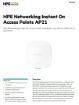 Obrázek Aruba Instant On AP21 (RW) Dual Radio 2x2 Wi-Fi 6 Access Point (S1T09A)