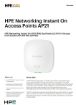 Obrázek HPE Networking Instant On AP21 (RW) Dual Radio 2x2 Wi-Fi 6 Access Point Bundle with RW PSU
