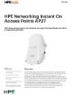 Obrázek HPE Networking Instant On AP27 (RW) Dual Radio 2x2 Wi-Fi 6 Outdoor Access Point (Powered with a PoE injector)