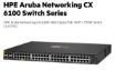 Obrázek HPE Aruba Networking CX 6100 48G Class4 PoE 4SFP+ 370W Switch RENEW JL675A