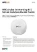 Obrázek Aruba AP-615 (RW) Dual-radio Tri-band 2x2:2 802.11ax Wi-Fi 6E Internal Antennas Campus AP RENEW R7J49A